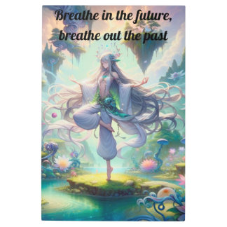 IMPRESIÓN EN METAL YOGA WALL ART