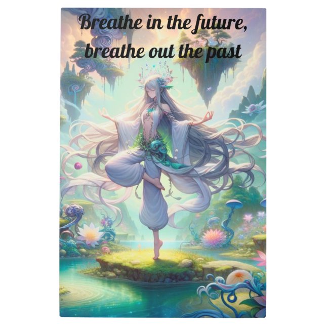 IMPRESIÓN EN METAL YOGA WALL ART (Anverso)