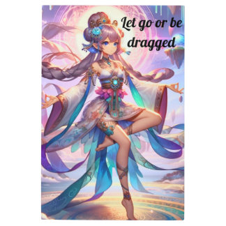 IMPRESIÓN EN METAL YOGA WALL ART