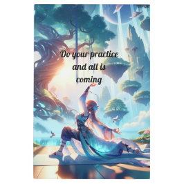 IMPRESIÓN EN METAL YOGA WALL ART