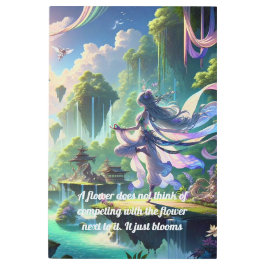 IMPRESIÓN EN METAL YOGA WALL ART