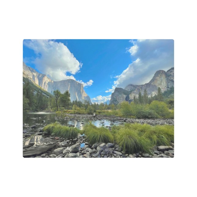 Impresión En Metal Yosemite-Valley View (Anverso)