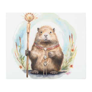 Impresión En Metal *~* Zen Fantasy Groundhog Drip SC5