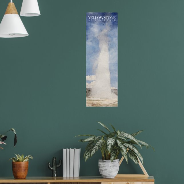 Impresión en piedra amarilla, Poster fiel antiguo, (Salón 1)