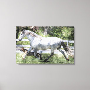 Impresión envuelta ACUARELA de la lona de los