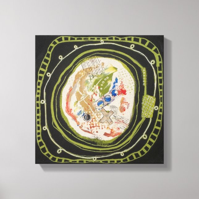 Impresión envuelta de lienzo Green Peace 1 (Anverso)