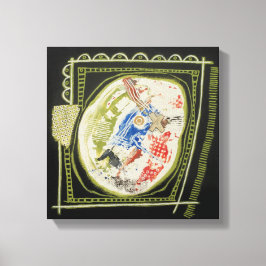 Impresión envuelta de lona verde 2 pieza