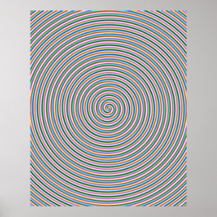 Impresión espiral maravillosa