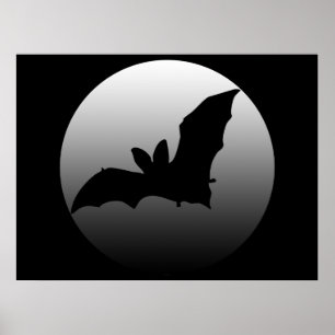 Impresión estada en la luna del poster del palo