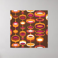 Impresión estética de 40"x40" XL Super Mod Retro