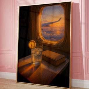 Impresión estética de viaje   Decoración de aviaci