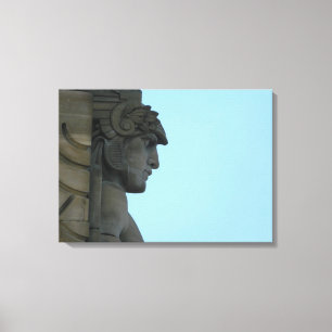 Impresión estirada foto de la lona del arte del