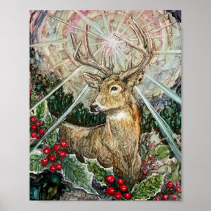 Impresión "Estrella Navidad"