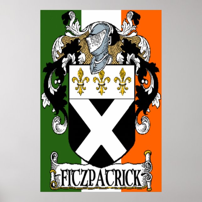 Impresión Fitzpatrick de escudos de armas (Frente)
