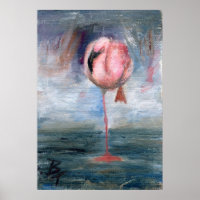 Impresión Flamingo ACEO