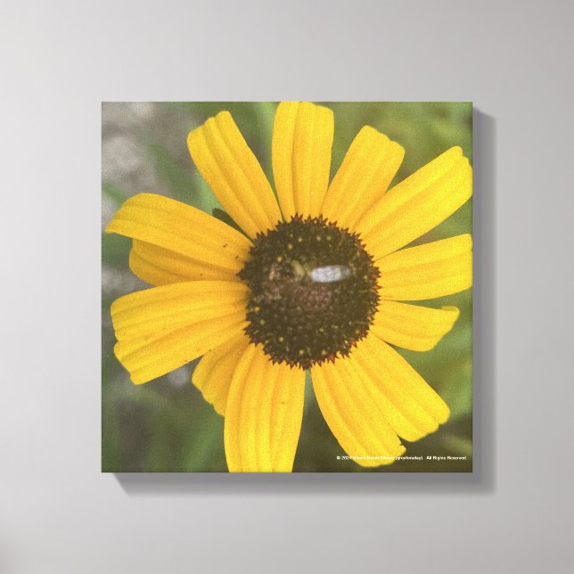 impresión floral amarilla de greyforaday (Anverso)