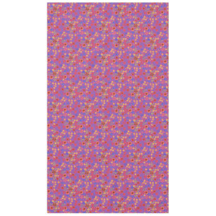 Impresión floral retro de moda sobre manteles mage