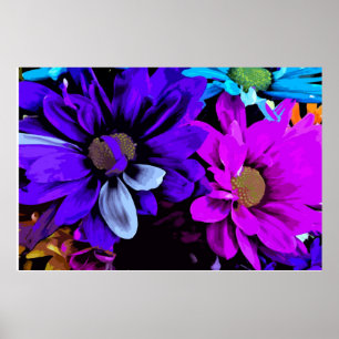 Impresión - flores brillantes 4725D