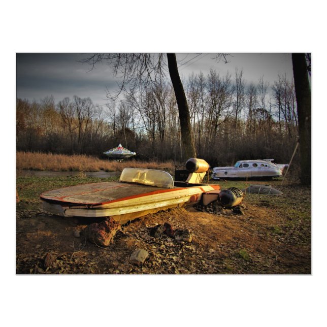 Impresión fotográfica "As Twin Suns Set" (Frente)