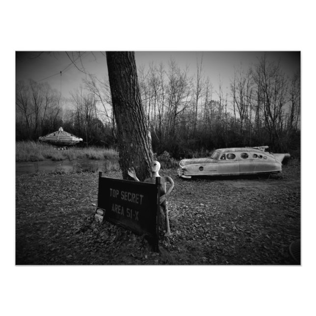 Impresión fotográfica "Bienvenida a los visitantes (Frente)