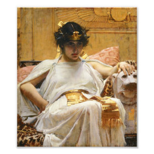 Impresión fotográfica Cleopatra de Waterhouse