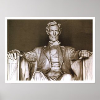Impresión fotográfica conmemorativa de Lincoln