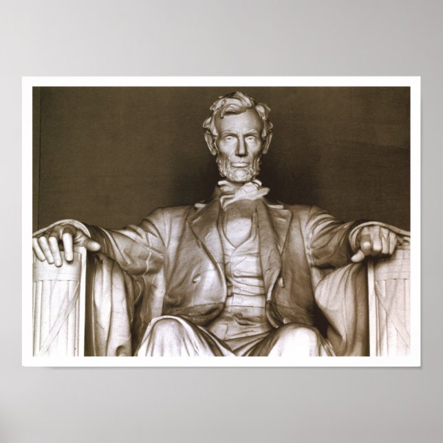 Impresión fotográfica conmemorativa de Lincoln (Frente)