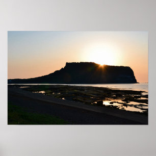 Impresión fotográfica de 18×12 Seongsan Sunrise Pe