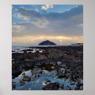 Impresión fotográfica de 20x24 Costa de Seogwipo J