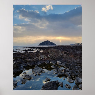Impresión fotográfica de 24×30 Costa Seogwipo Jeju