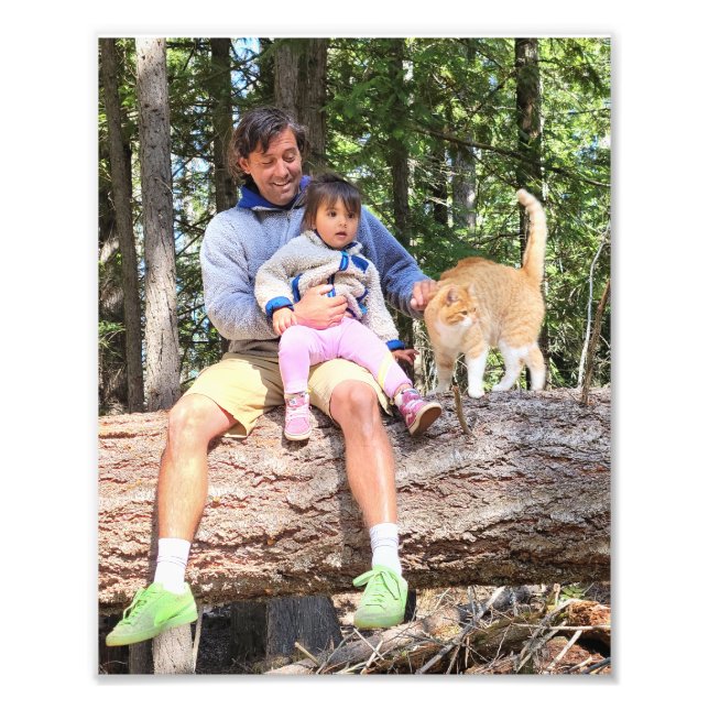 Impresión fotográfica de 8"x10" || ¡Log Love! (Frente)