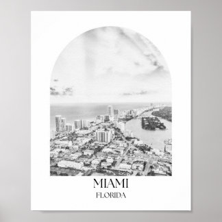 Impresión fotográfica de Arco de Miami Florida