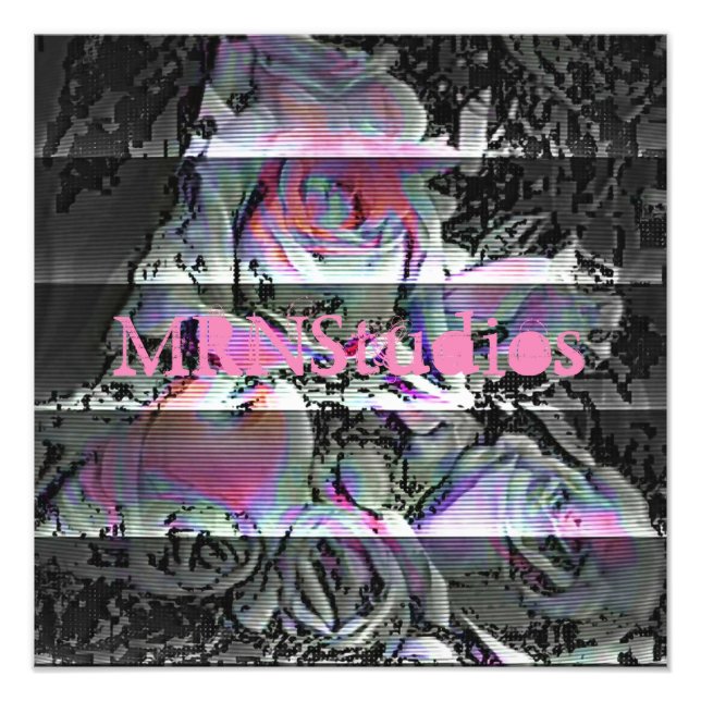 Impresión fotográfica de Bouquet Techno (Frente)