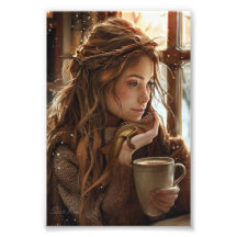 Impresión fotográfica de café con amigos