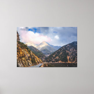 Impresión fotográfica de carretera de montaña | Vi