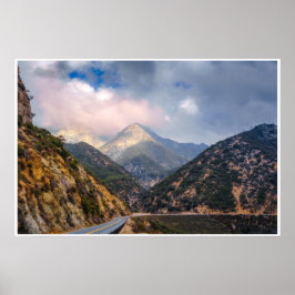 Impresión fotográfica de carretera de montaña | Vi