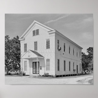 Impresión fotográfica de Cedar Bayou Lodge Hall