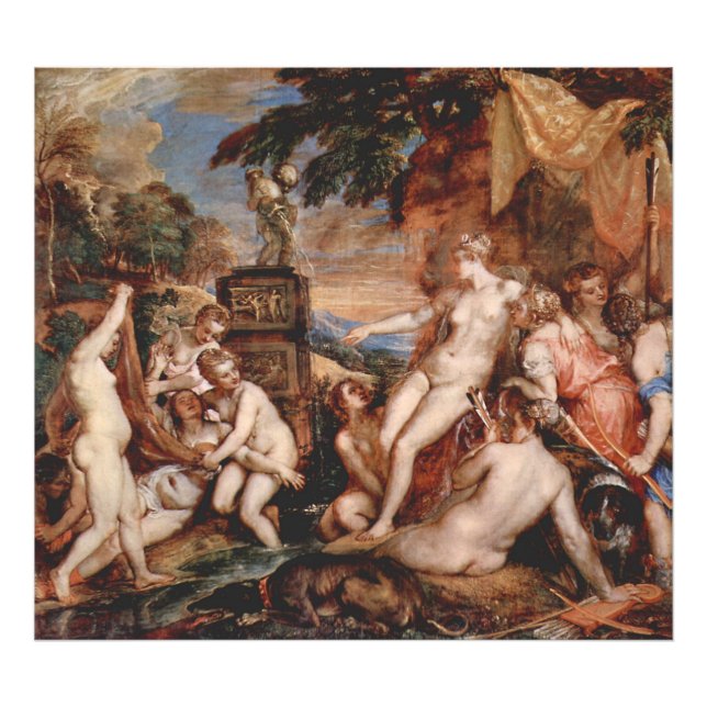 Impresión fotográfica de Diana y Calæ (Frente)