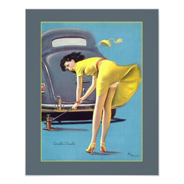 Impresión fotográfica de doble problema (Frente)