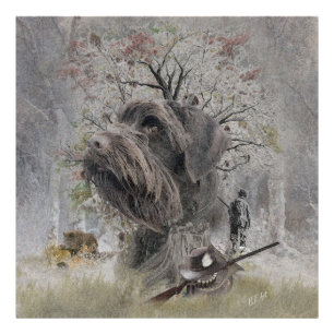 Impresión fotográfica de Drahthaar de Deutsch