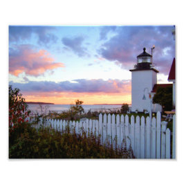 Impresión fotográfica de fuerte Point Lighthouse M