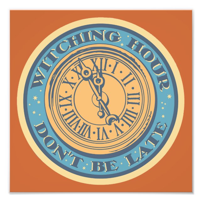 Impresión fotográfica de hora de grabación (Frente)