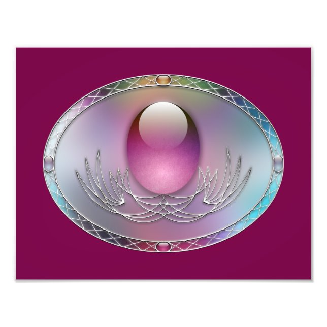 Impresión fotográfica de huevos de Pascua (Frente)