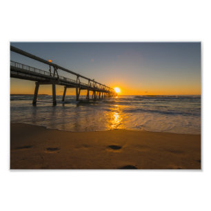 Impresión fotográfica de Jetty at Sunrise