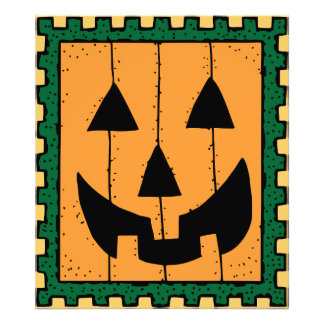 Impresión fotográfica de la marca de calabaza