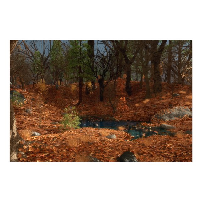 Impresión fotográfica de la tarde del año (Frente)