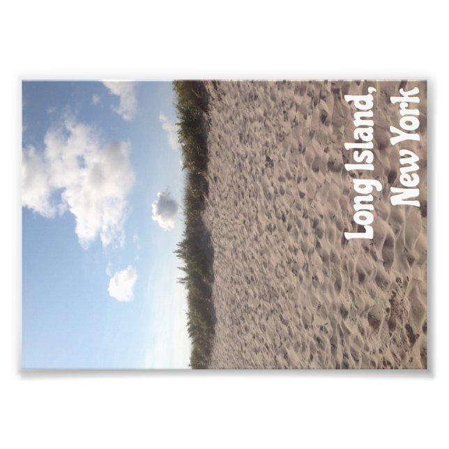 Impresión fotográfica de Long Island (Frente)