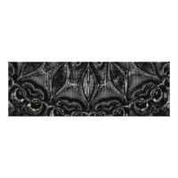 Impresión fotográfica de Mandala de carbón vegetal