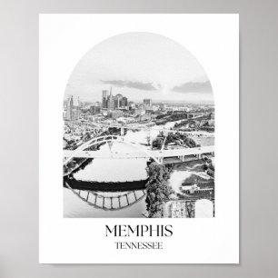 Impresión fotográfica de Memphis Tennessee Arch