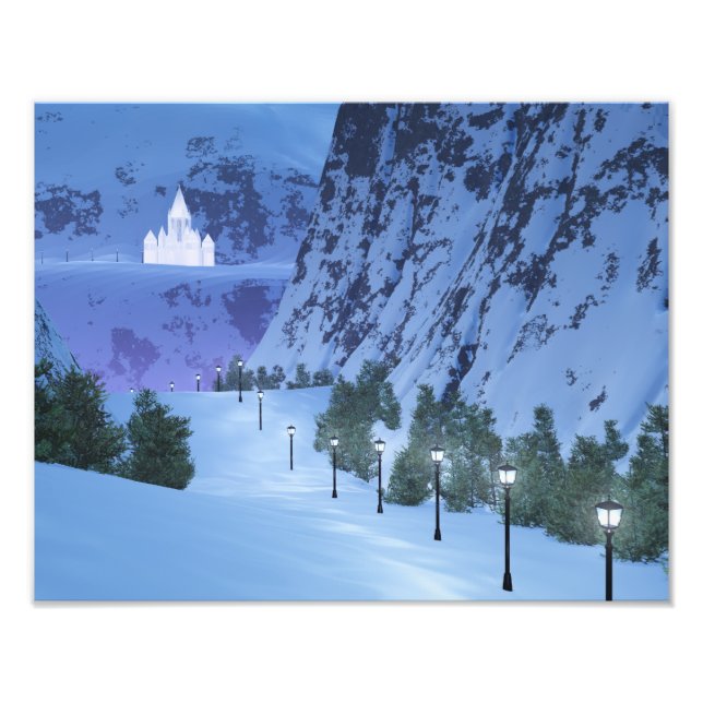 Impresión fotográfica de paso ligero (Frente)